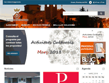 Tablet Screenshot of bell-lloc.cat